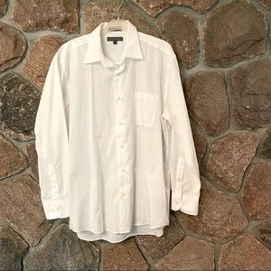 Protocol men’s white dress shirt
